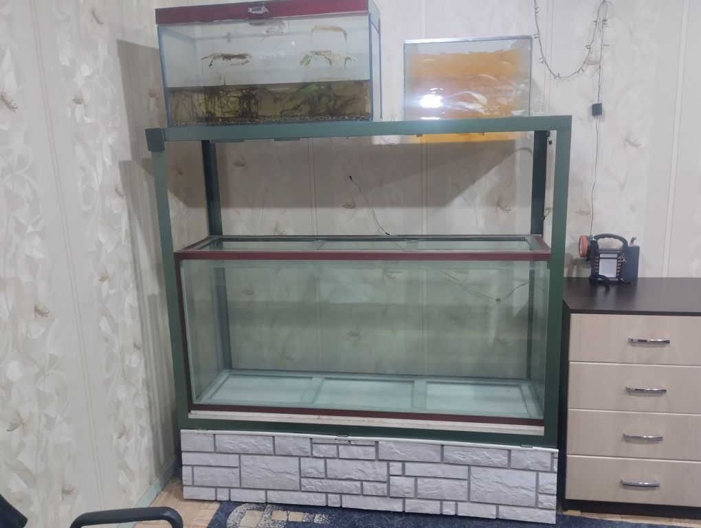 Аквариум 420л со стойкой