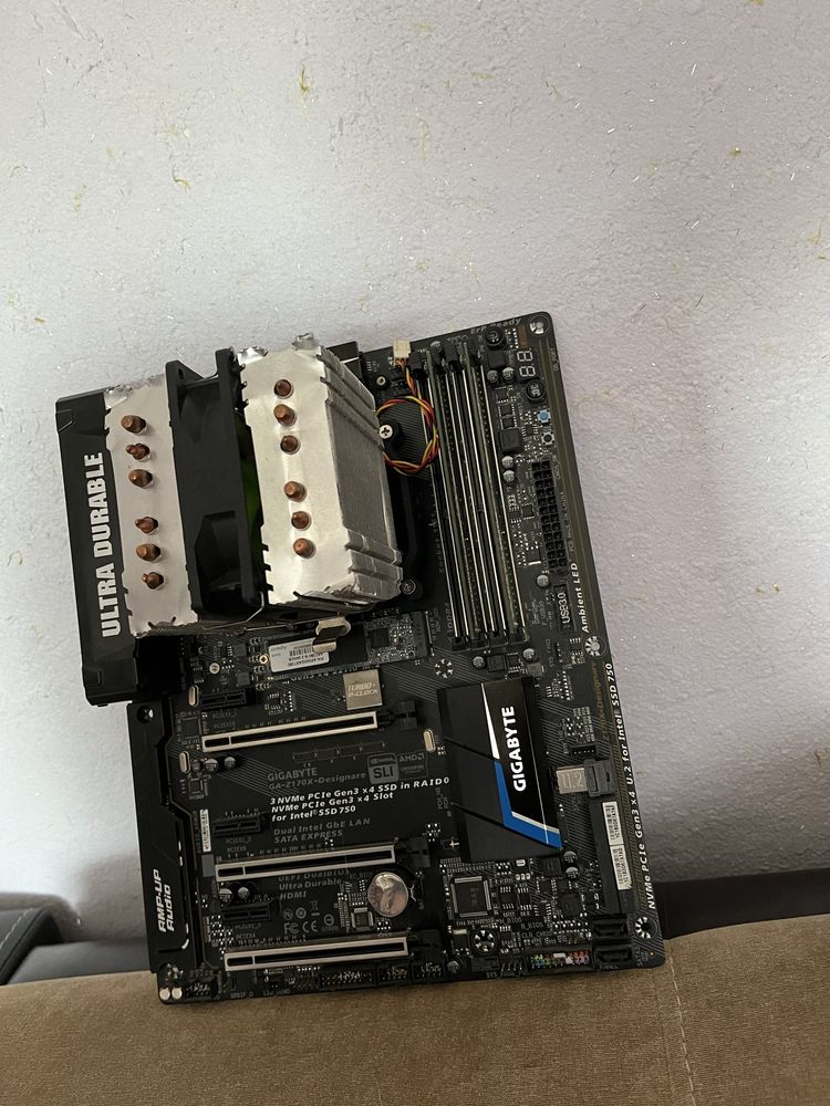 Продам материнскую z170x плату + процессор