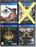 Игры на пс4 Elden Ring, call of duty, infaumos, god of war