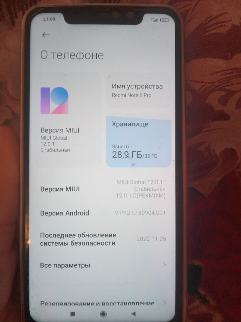 продам телефон Редми 6 Note