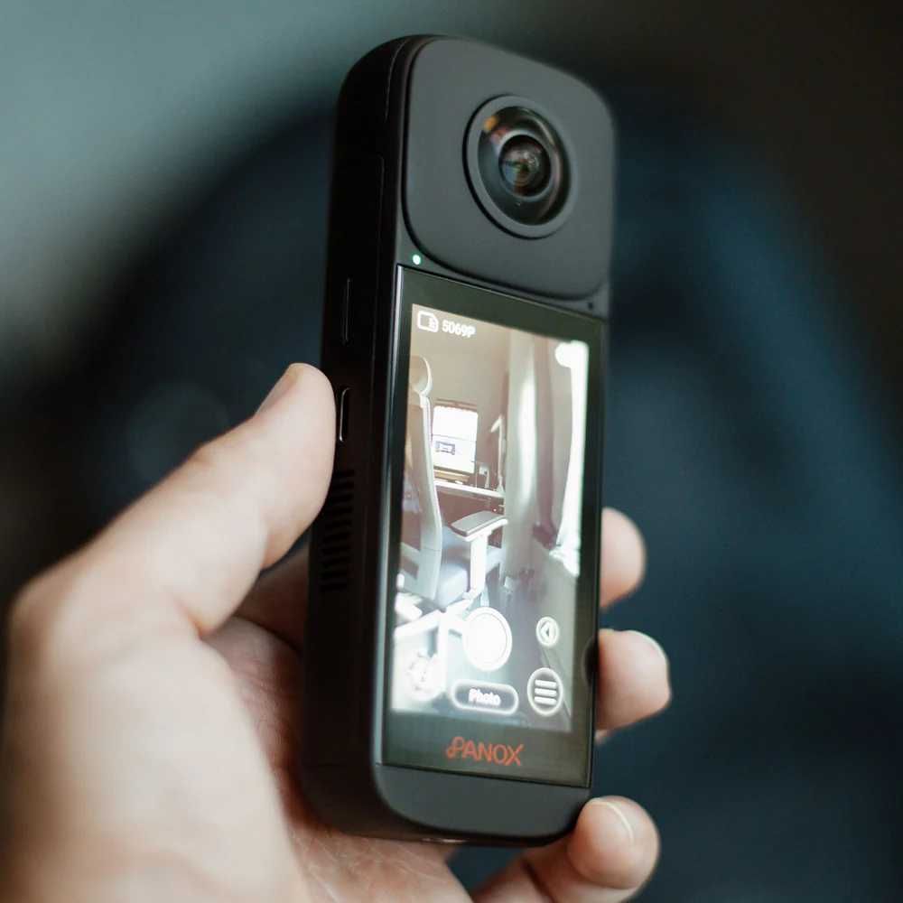 360 камера 8К видео Panox V2 экраном для блоггинга 360 видео insta 360