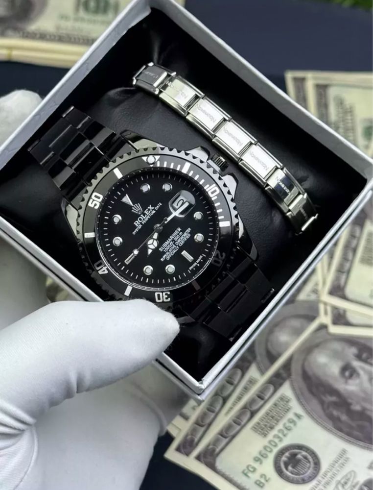 часы rolex с браслетом