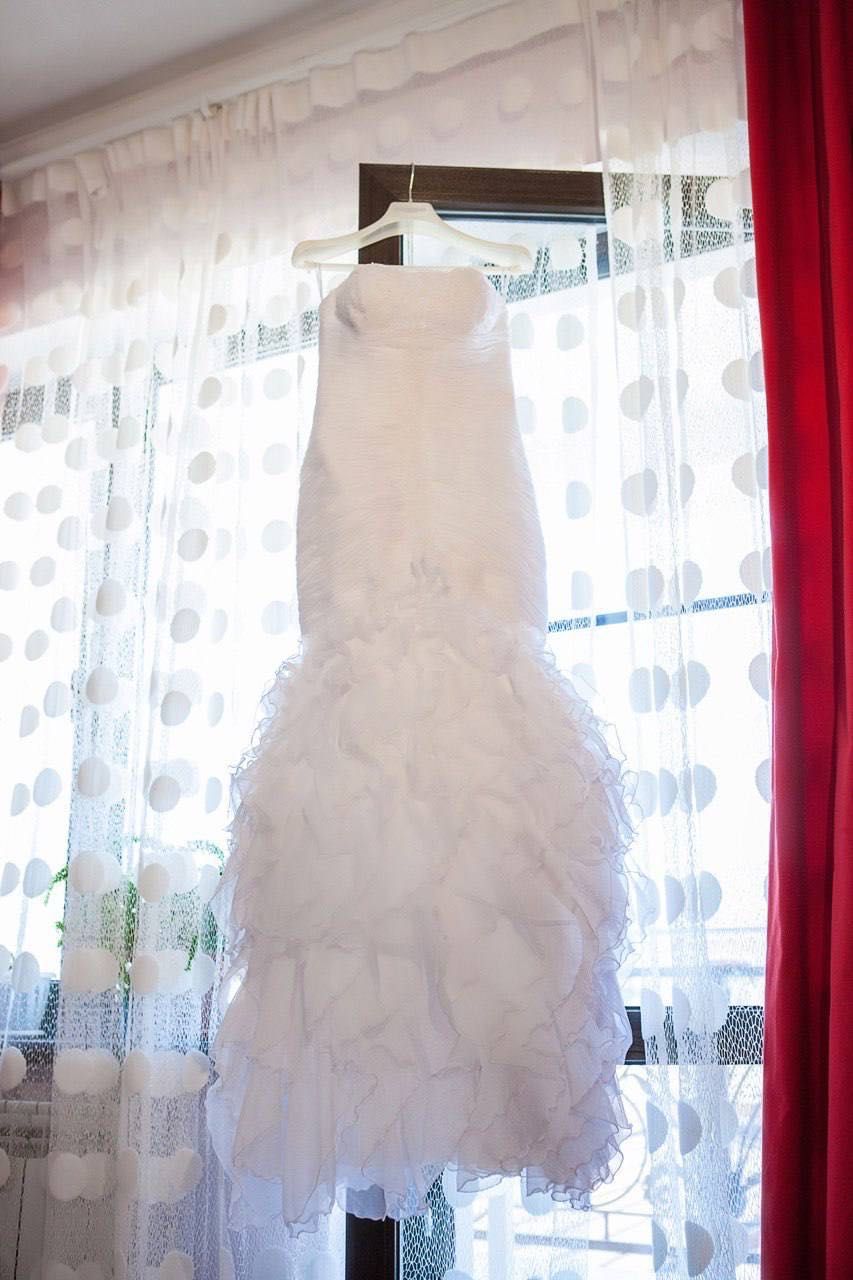 Свадебное платье Pronovias, фасон "рыбка"