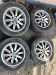 Продам диски с резиной на БМВ. 215/60/R16