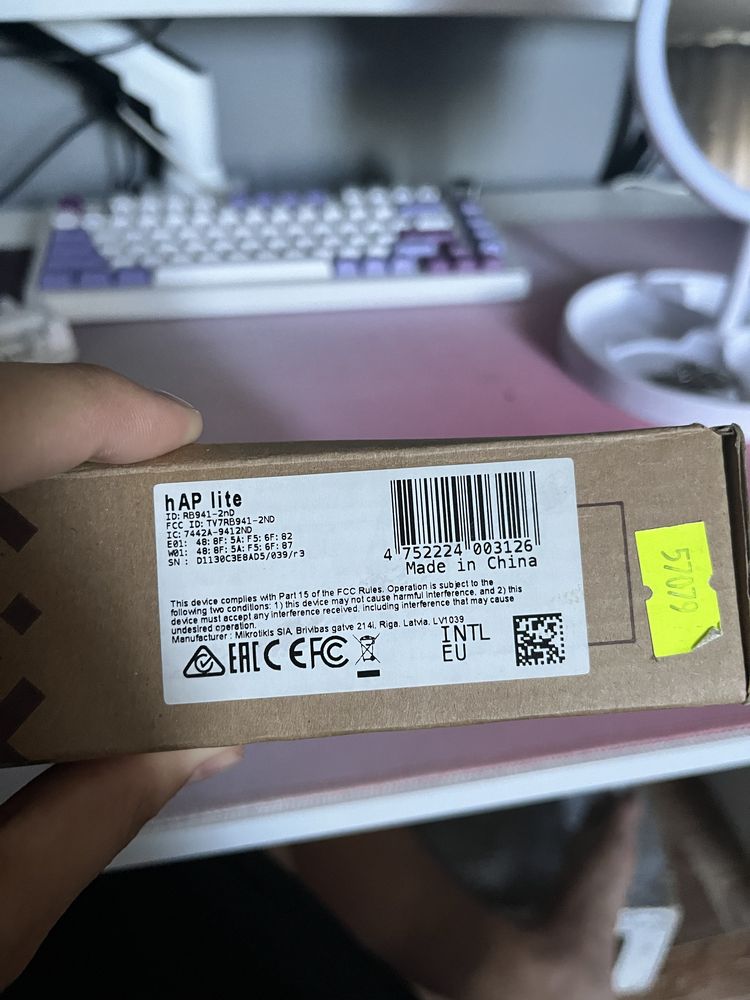 Mikrotik hAP lite RB941-2nD