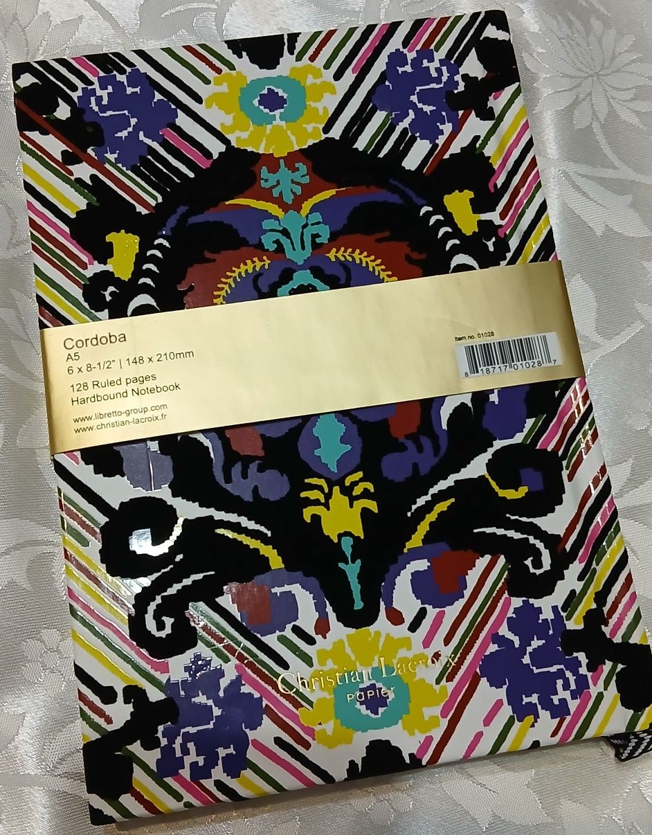 Блокнот винтажный Christian Lacroix