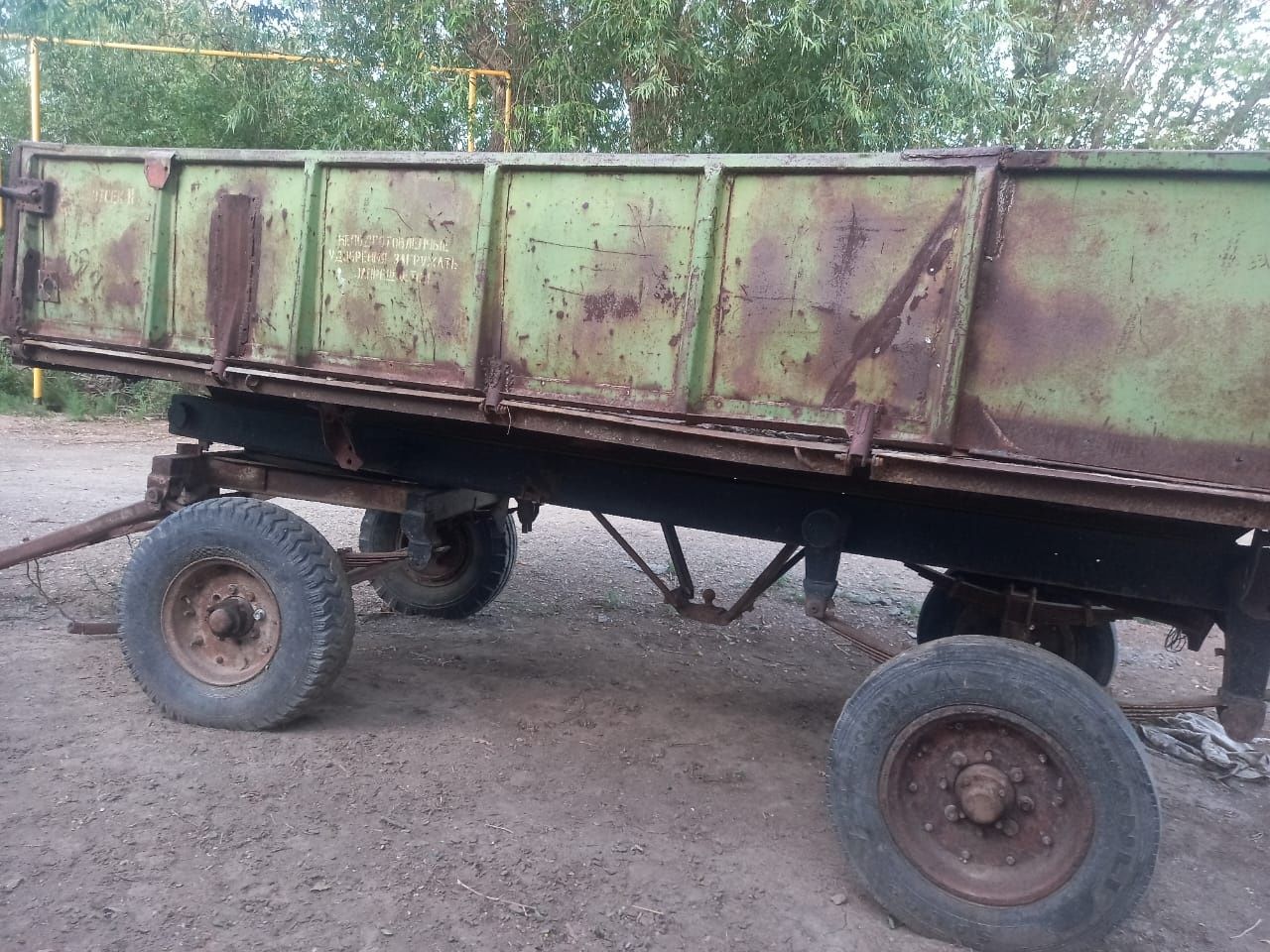 Срочно продам тележку от трактора