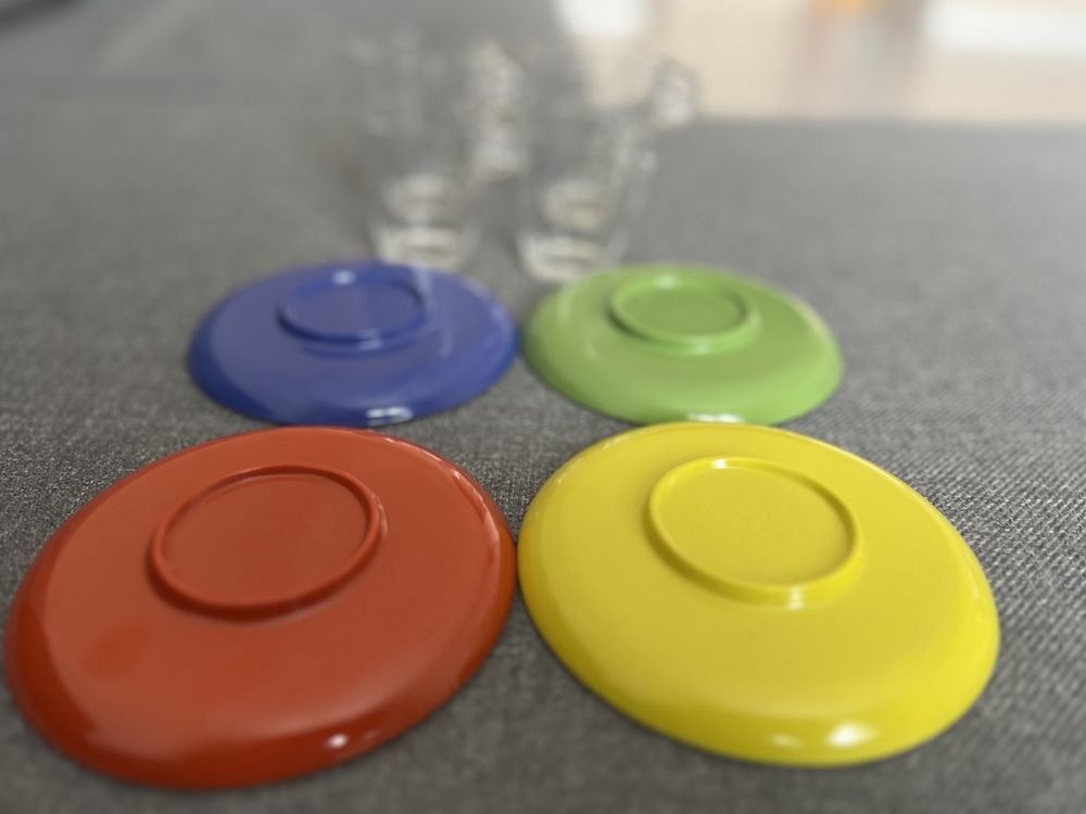 Набор кружек с тарелочками для кофе от Nespresso