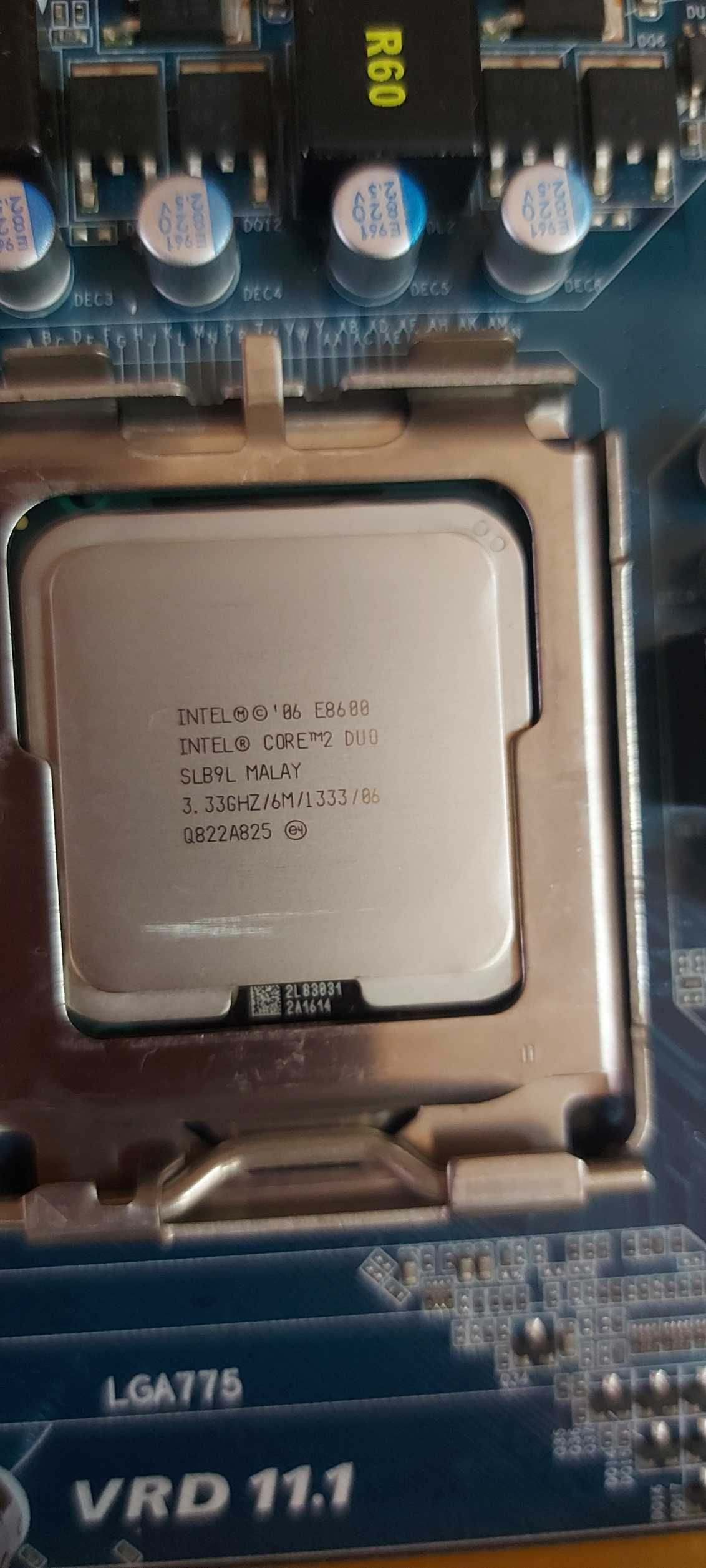 Комплект GA-P43-ES3G/Core™2 Duo E8600/2Gb Transcend DDR-2