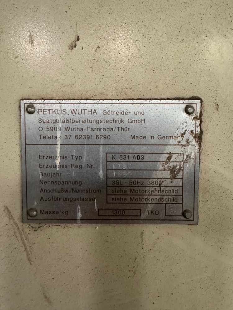 Петкус Гигант К531 зерноочиститель