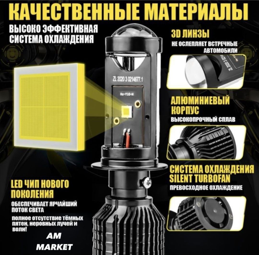 Линзы. Мини лэд.