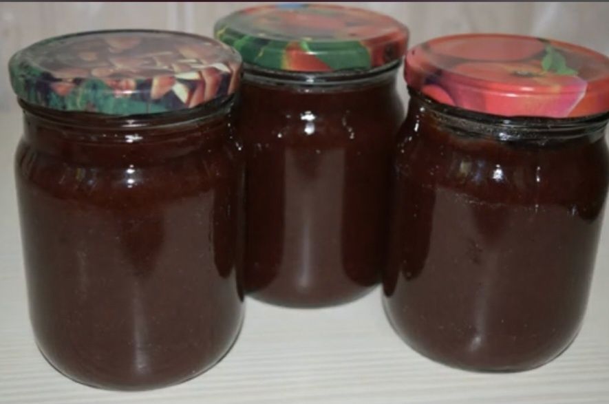 Перетертая малина, клубника, смородина