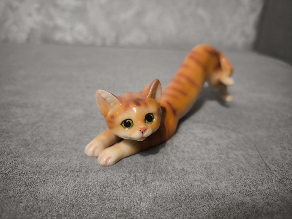 Статуэтка Котик рыжик