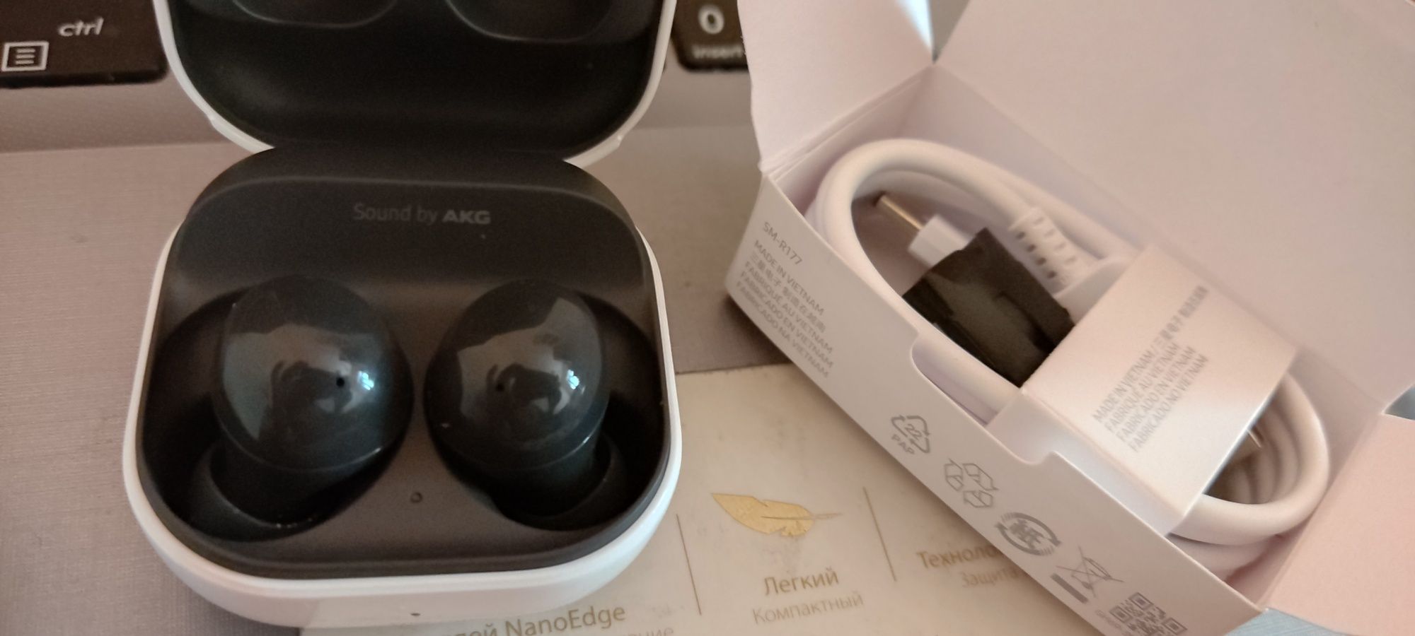 Беспроводные наушники Samsung galaxy buds2 sm-r177