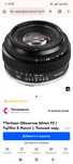 Объектив Ttartisan 50mmF2 (Fujifilm X mount)
20000 тенге.