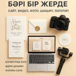 Электронный пригласительный, онлайн тойға шақырту