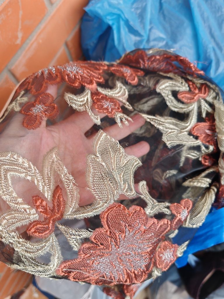 Продам б/у шторы и тюль