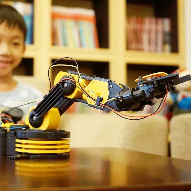 Игрушки Конструктор электронный Роботизированная рука