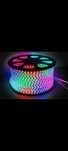 Лента светодиодная разных цветов RGB на 220 вольт.