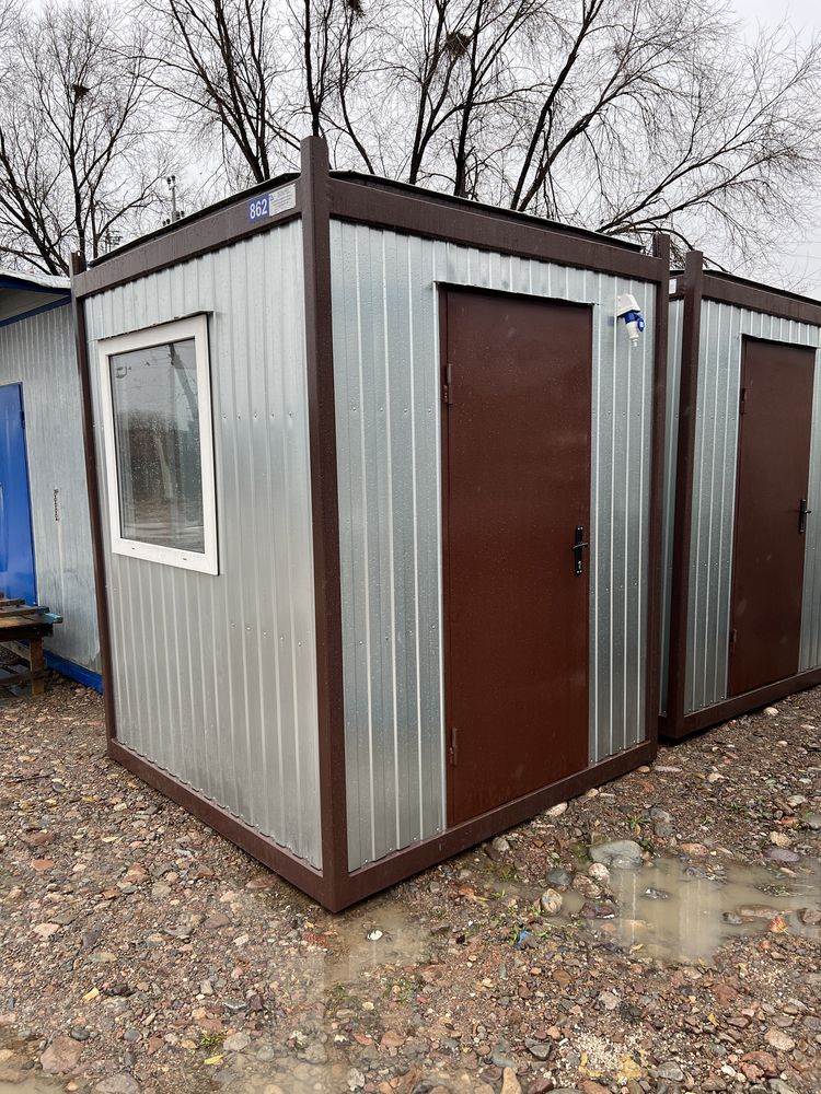Охранная будка, пост охраны 2,0х2,0 м