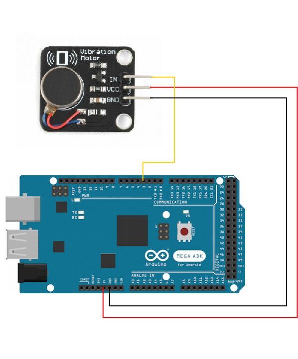 Arduino Модуль вибромотора