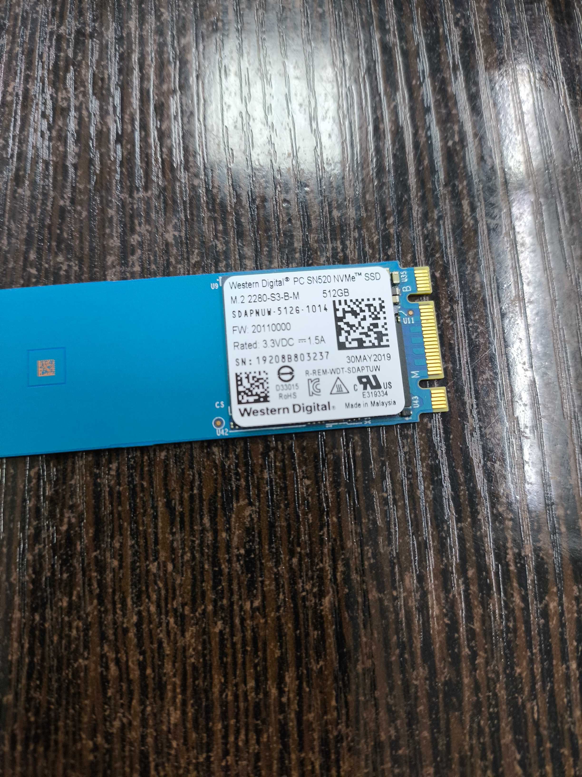 SSD m2 512Gb жёсткий диск