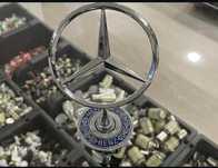 Эмблема мерседес,прицел мерседес,значок на мерседес,эмблема mercedes