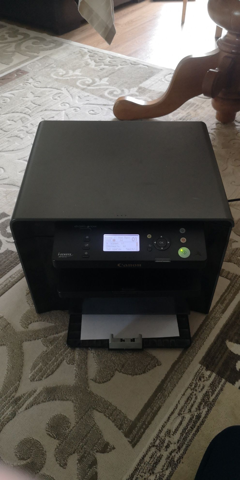 Продается принтер canon MF-4410 на запчасти или под восстановление.