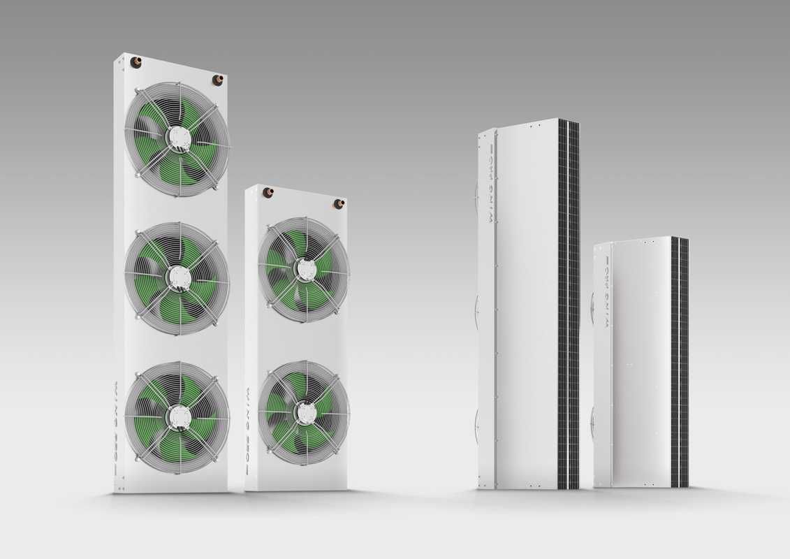 Воздушная тепловая завеса в Алматы Almacom Ditreex Wing