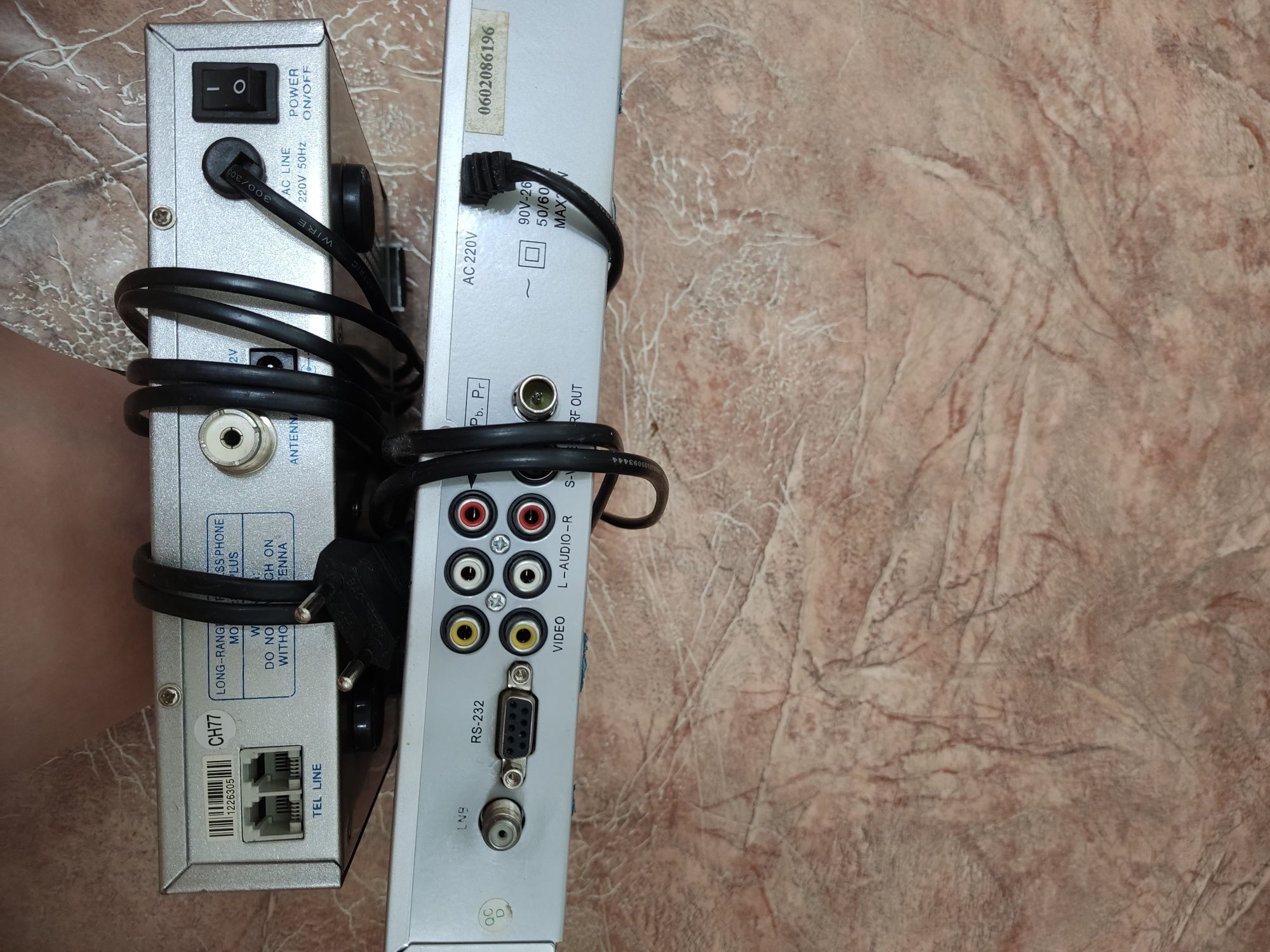 DVD player,два ресивера
