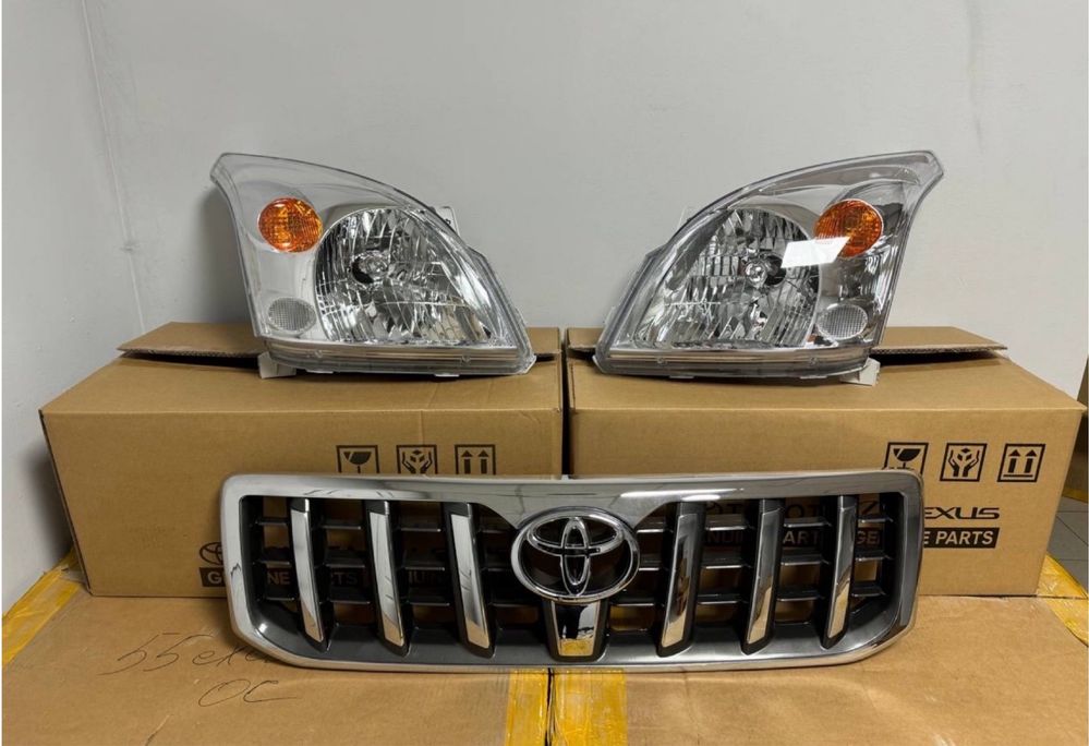Защитные пыльники на тойота прадо 120 lexus gx 470 рншетка радиатора