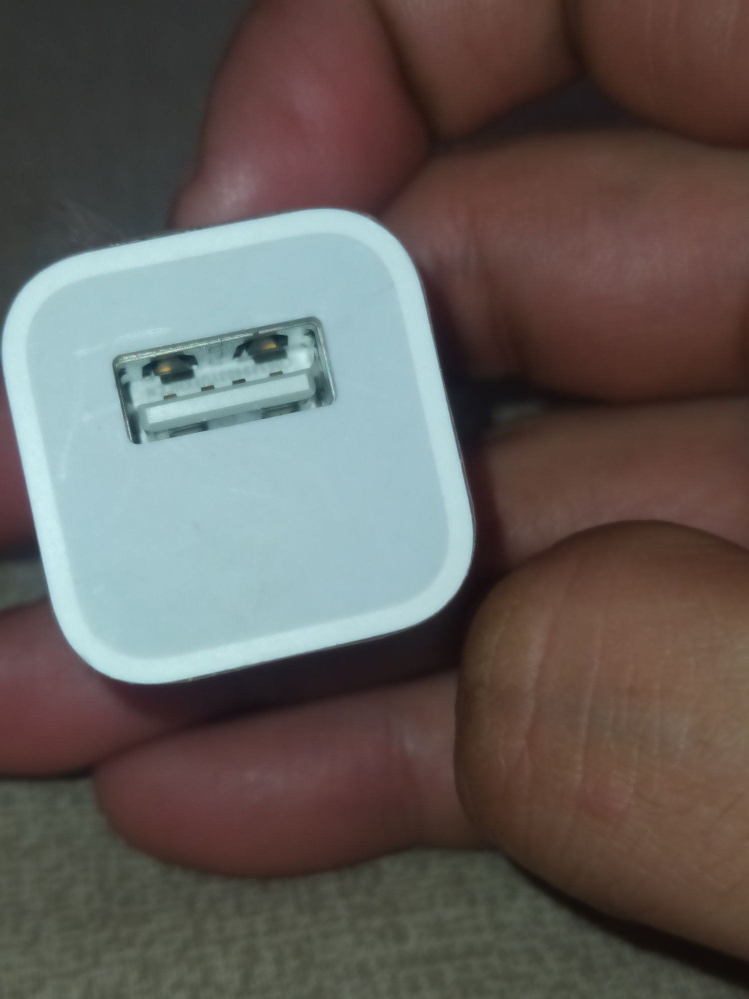Блок зарядный iPhone оригинал