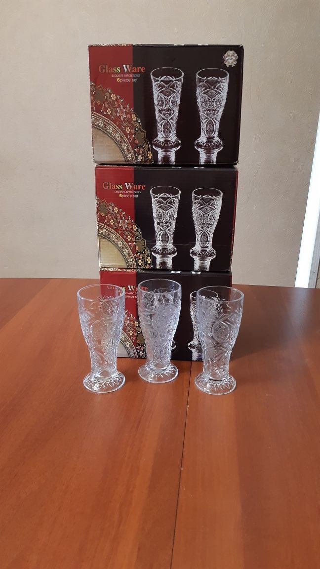 Стаканы стеклянные