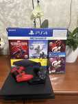 PS4 Slim 1TB | 2 джойстика | 2 диска | PS Plus | бонус 14 игр