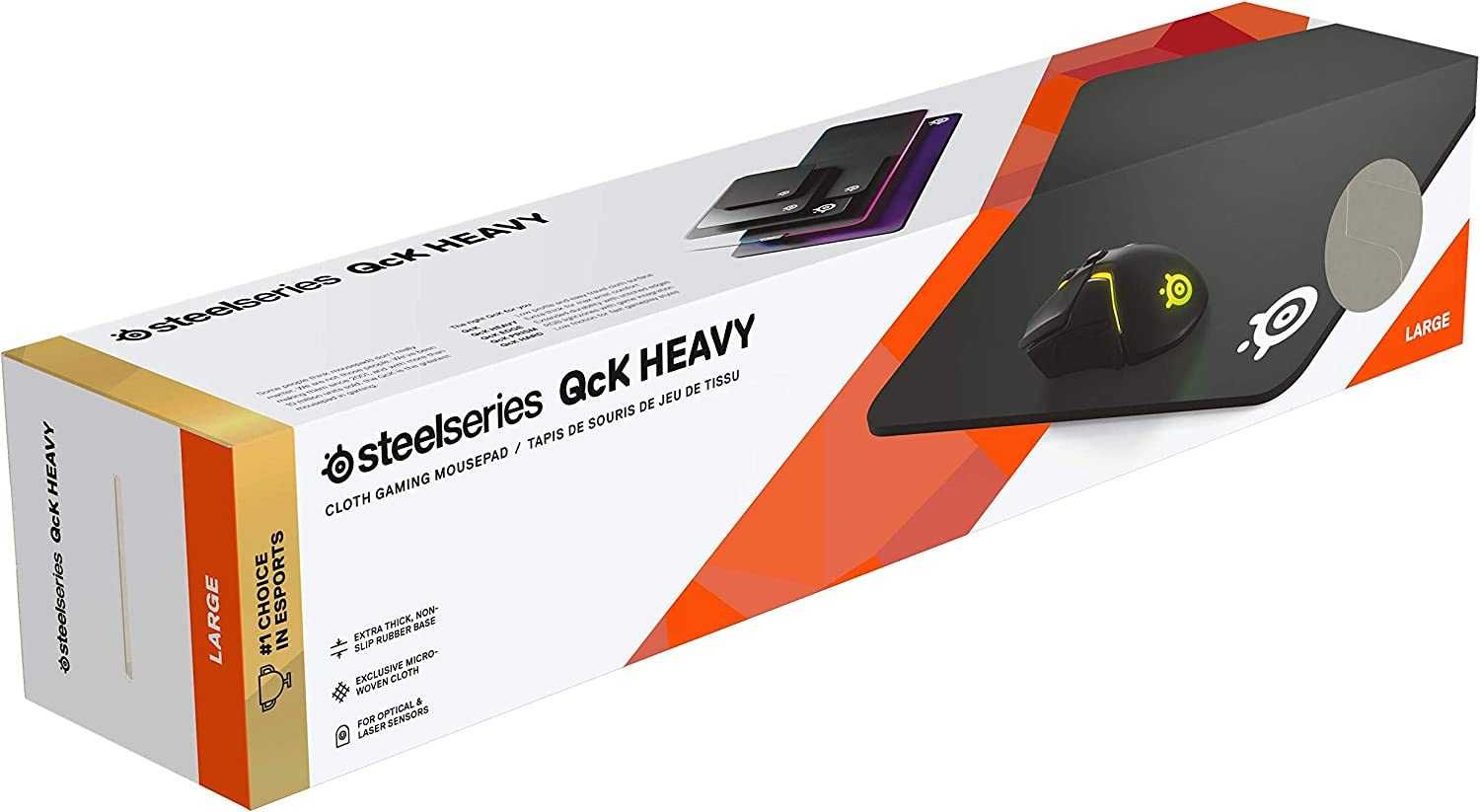 Коврик для мыши SteelSeries QcK Heavy Large 6мм высота