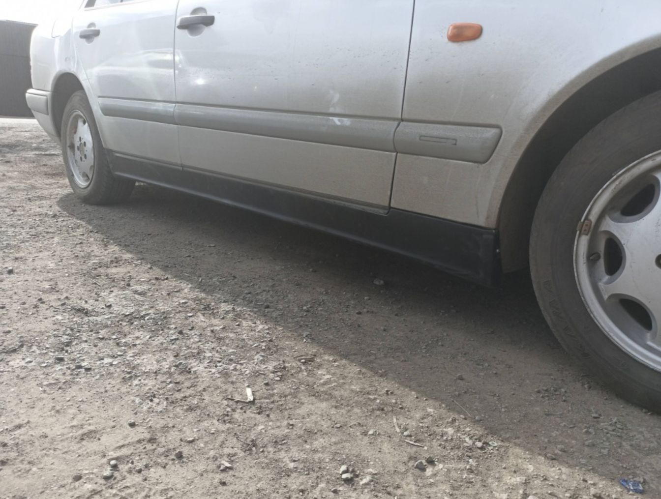 Мерс w210 пороги рестайлинг
