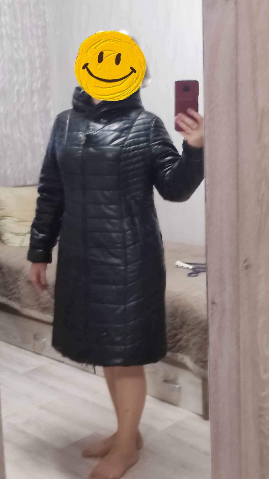 Куртка женская из экокожи. Торг