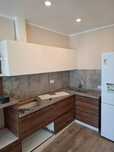 Кухня с  механизмом открывания Blum