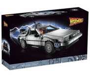 Конструктор Lego DeLorean, машина из "Назад в будущее" 1872 дет
