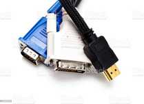 Кабели VGA, DVI, HDMI, для мониторов, телевизоров новые в упаковке.