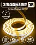 COB LED лента 220В 26 метров (б/у)