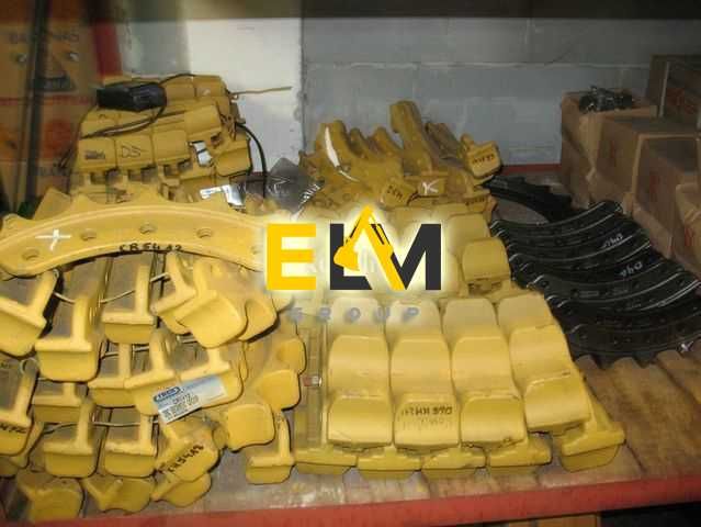 Гусеницы, звездочки, траки, катки верхние ленивец JCB Cat Komatsu