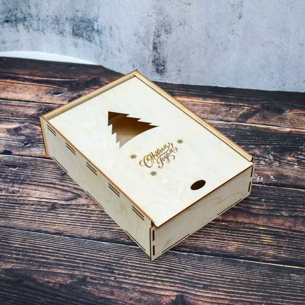 Красивая упаковка / подарочная коробка / деревянная коробка / box