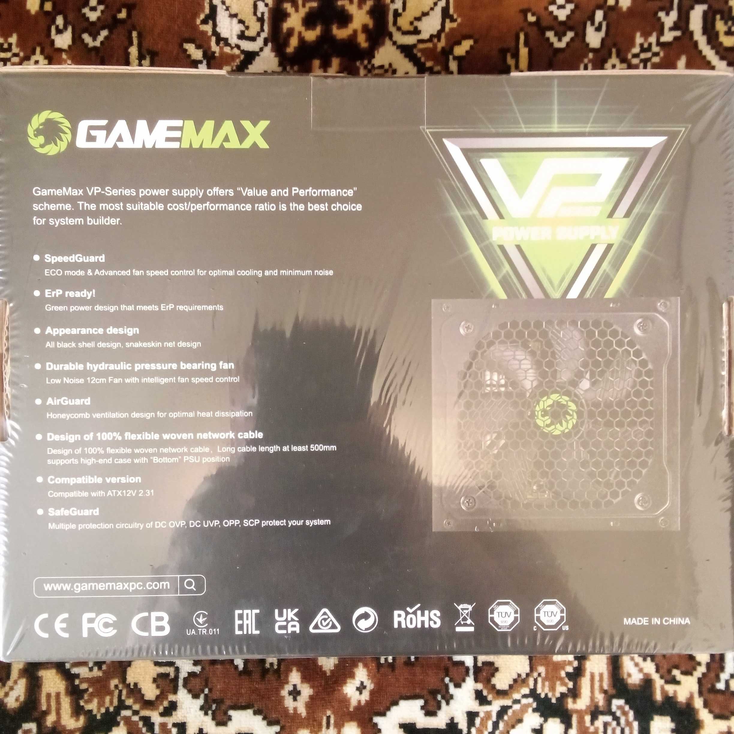 Блок питания Gamemax VP-800 800W новый