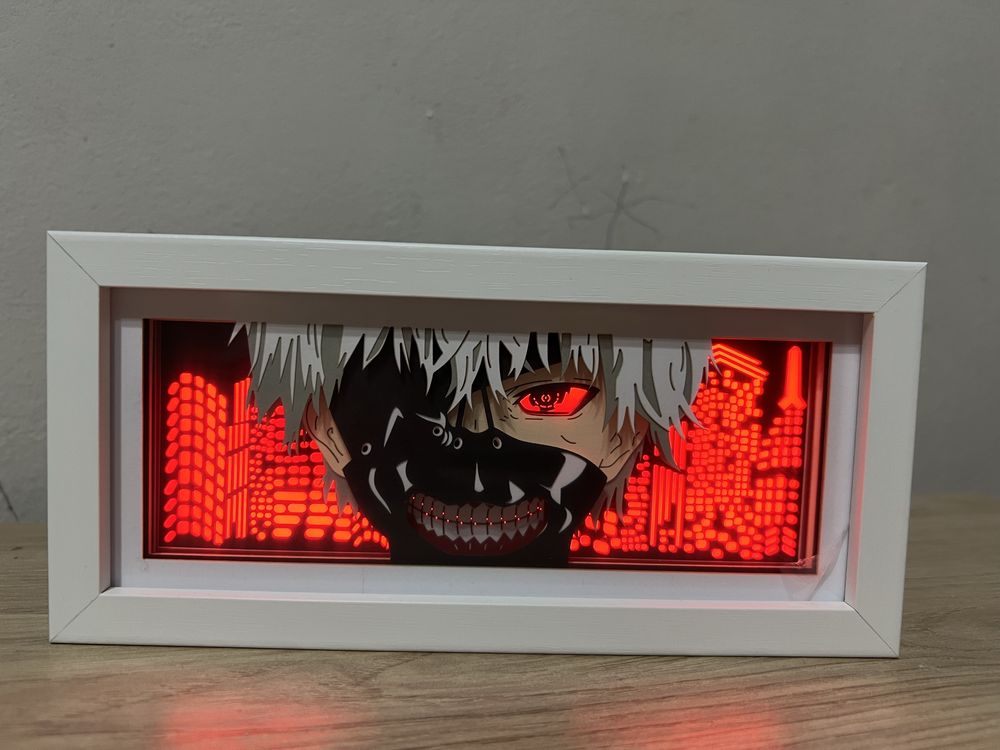 Светильник Ночник аниме Tokyo Ghoul Токийский гуль