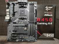 Продам Материнскую Плату B450 Gaming K4 AM4 сокет