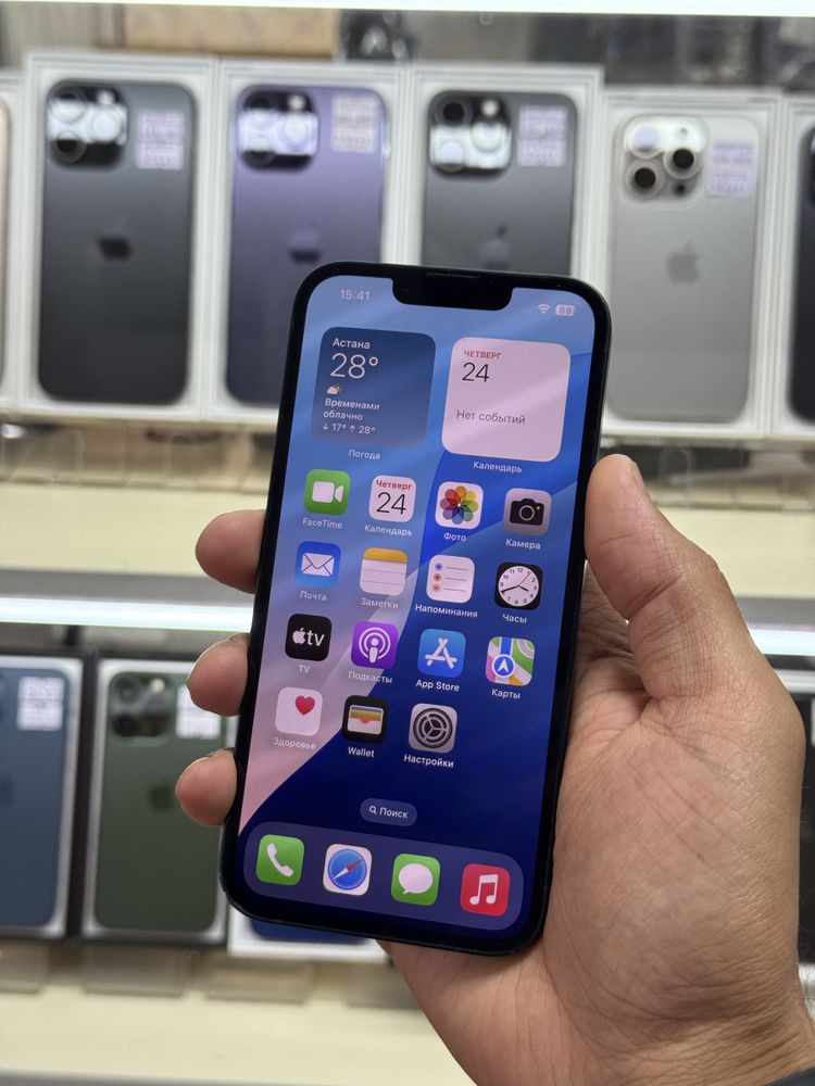  iPhone 13 5G 128gb rm/a midnight без ремонта и минуса!