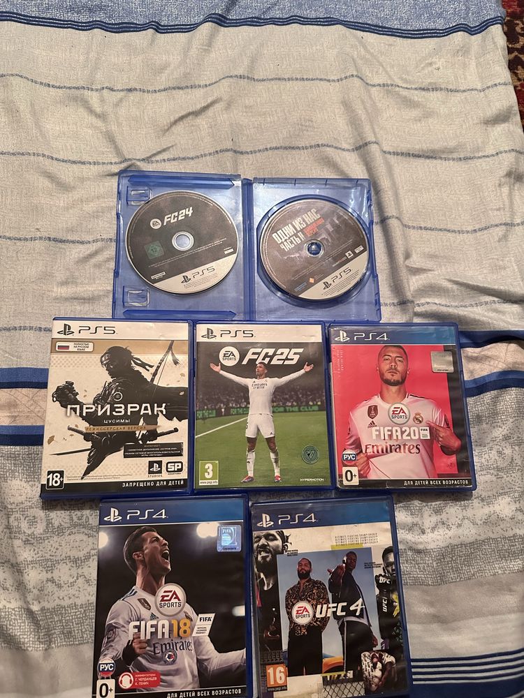 Продам игры на play station 4,5 FC25