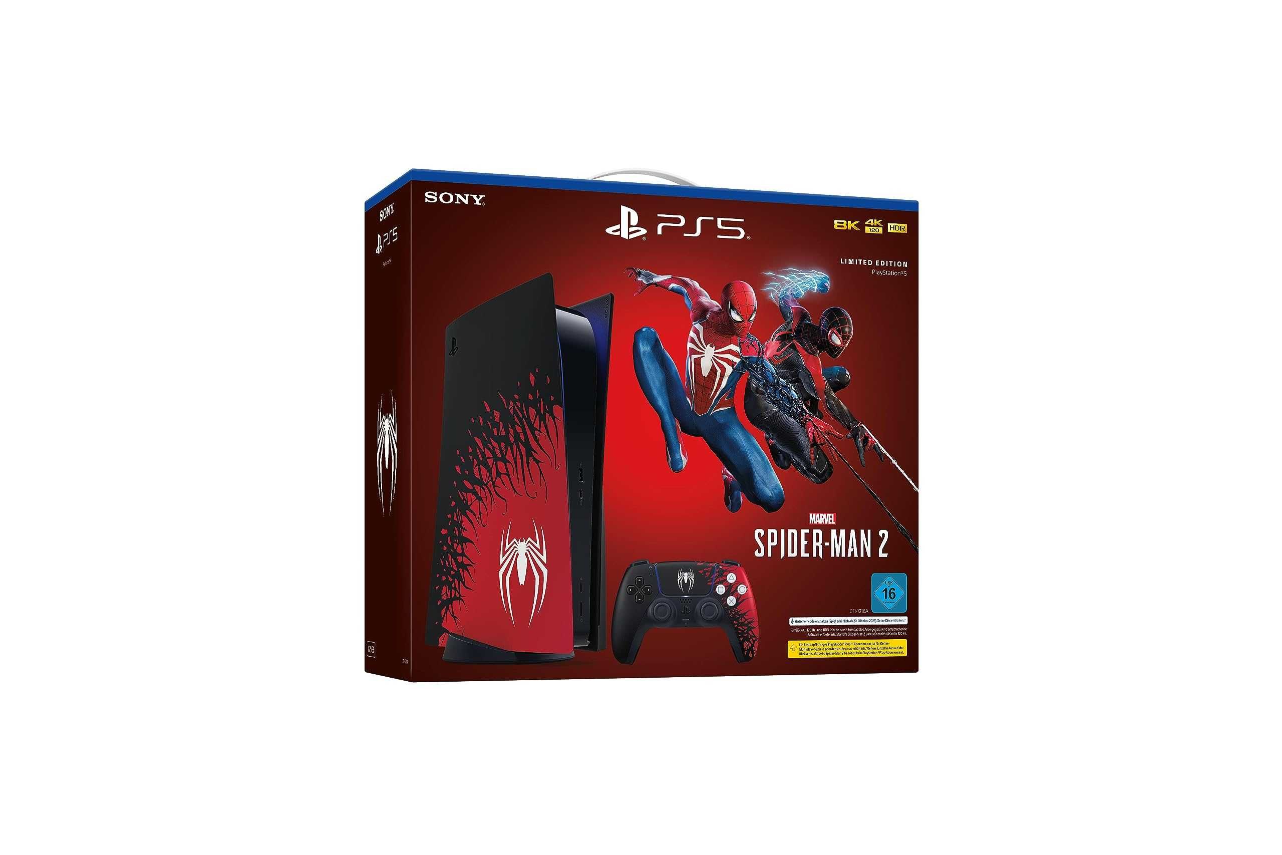 Предзаказ! Sony PlayStation 5 CD + игра Spider Man 2 / Лимитированная