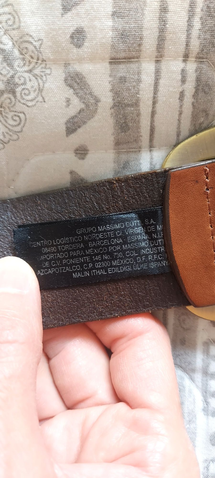 Кожаный женский ремень от Massimo Duti